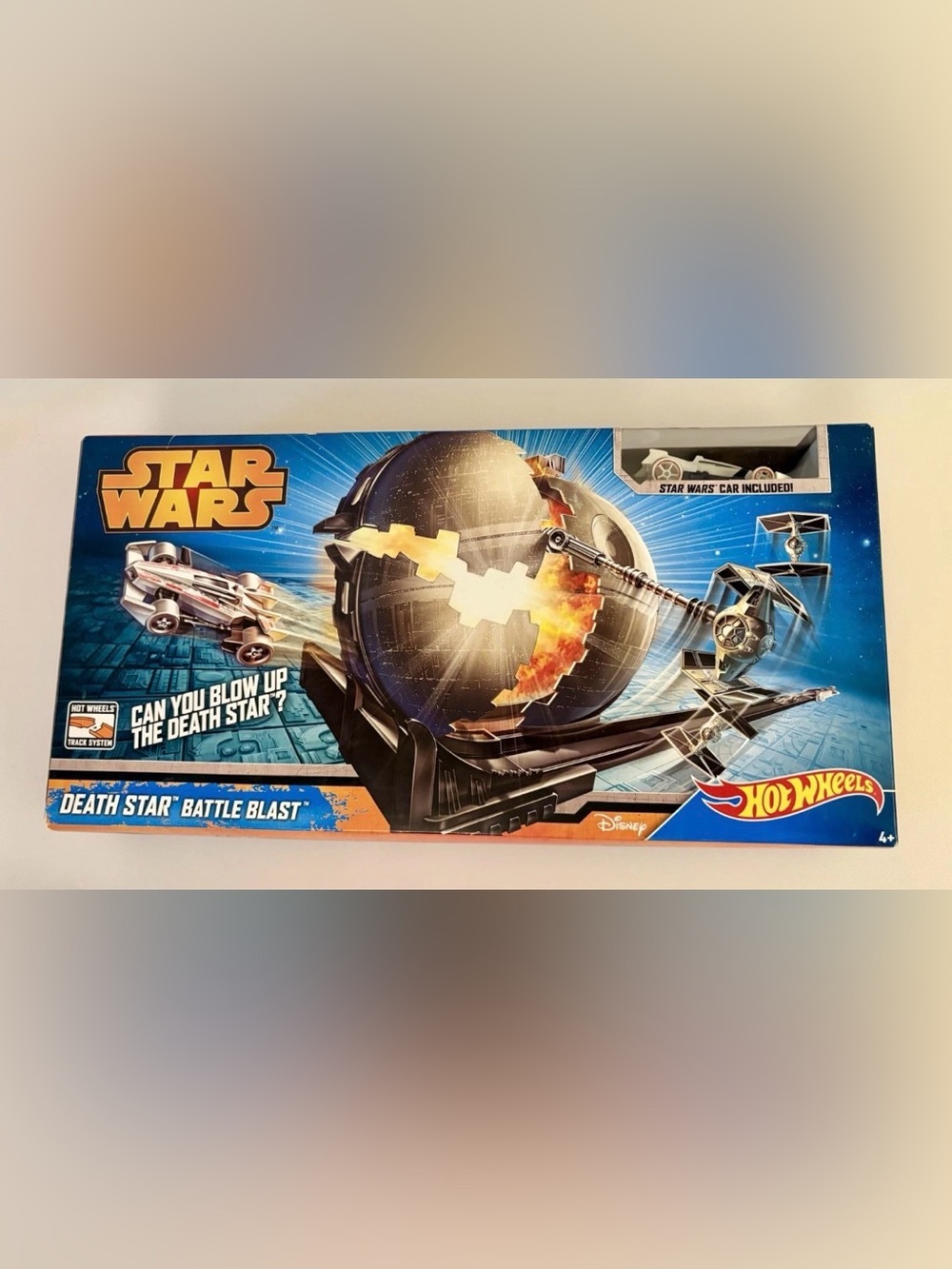 HotWheels Star Wars Death Star Battle Blast Play Set Mattel 2014 NIB Collectable